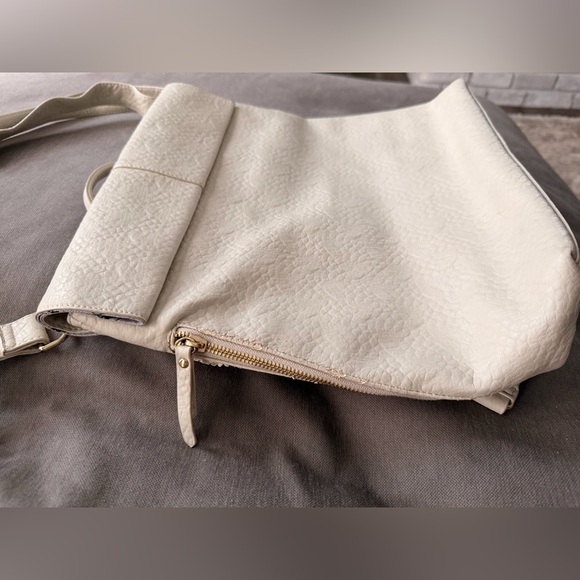 POVERTY FLATS by rian Cream Satchel - Picture 7 of 9